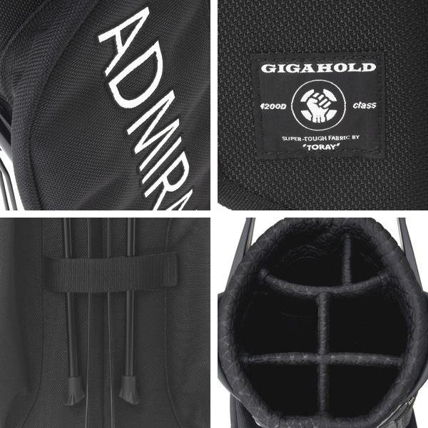 アドミラル 2025 ADMG5AC1 ギガホールド スタンド キャディバッグ