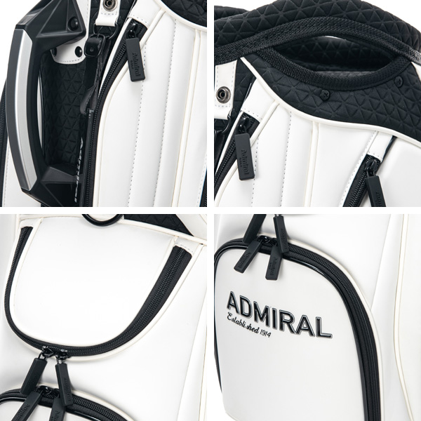 アドミラル 2025 ADMG5AC2 プロスポーツ キャディバッグ レディース