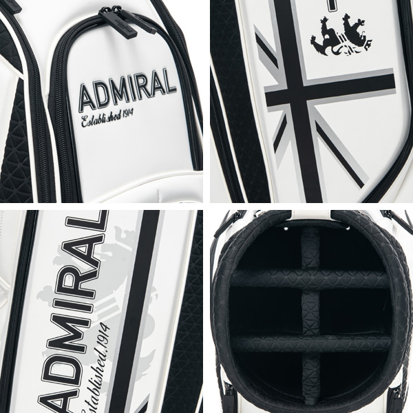 アドミラル 2025 ADMG5AC2 プロスポーツ キャディバッグ レディース