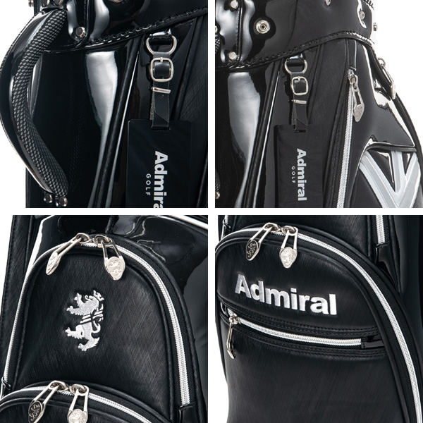 Admiral ゴルフバッグ ユニオンジャック ユニオンジャックスポーツ キャディバッグ(【男性】キャディ