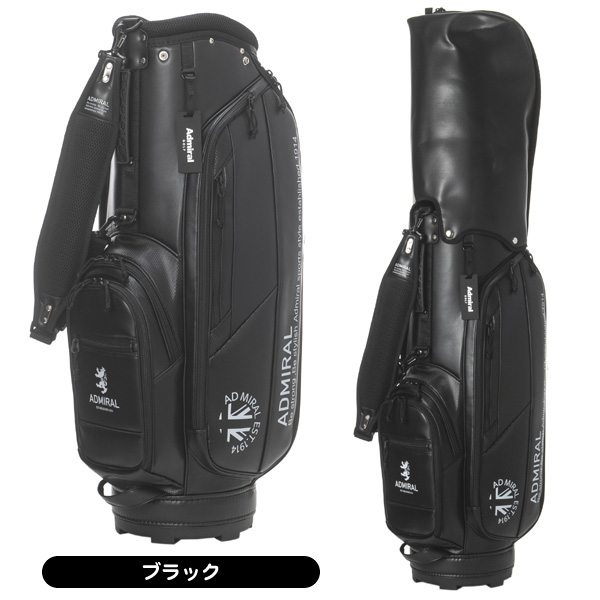 アドミラル 2025 ADMG5AC8 ソフトフェイクレザー キャディバッグ