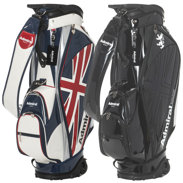 アドミラル キャディバッグ ADMG5BC3 エナメル キャスター付き 9