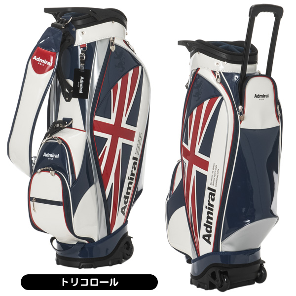 アドミラル キャディバッグ ADMG5BC3 メンズ レディース エナメル