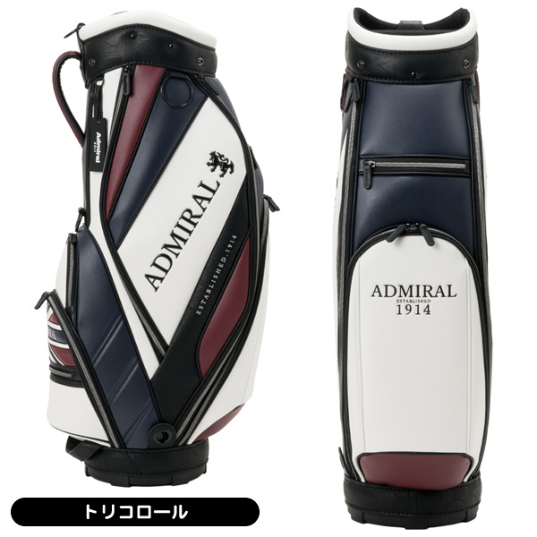 アドミラル キャディバッグ ADMG6AC3 トラッドスポーツ カート型 9型