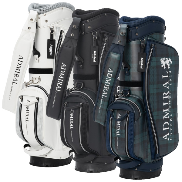 アドミラル キャディバッグ ADMG6AC4 UKクラシック スタンド型 9型