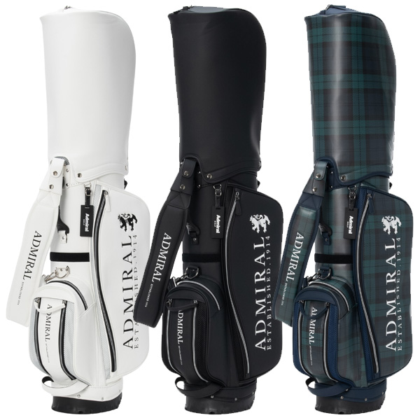 アドミラル キャディバッグ ADMG6AC4 UKクラシック スタンド型 9型