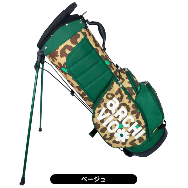 アルチビオ キャディバッグ A510001 ヒョウ柄 スタンド型 9型