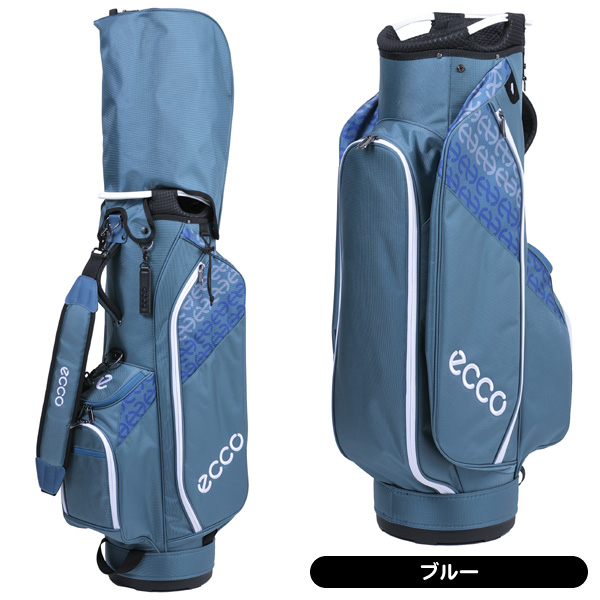 ecco キャディバッグ ECC006 メンズ カート型 9型 2026年モデル