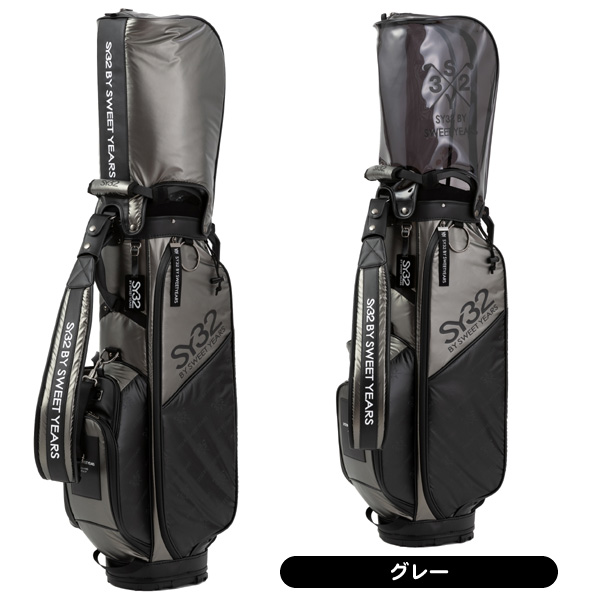 メンズ SY32ゴルフ 2025 SYG-25SG29 メタリック スラッシュ スタンド