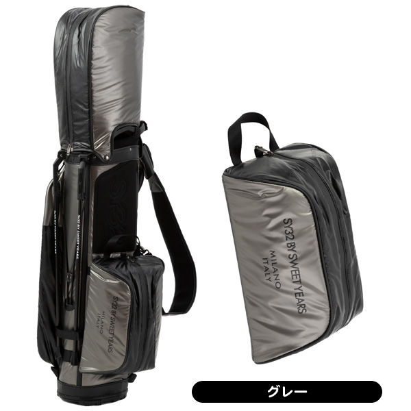 メンズ SY32ゴルフ 2025 SYG-25SG29 メタリック スラッシュ スタンド