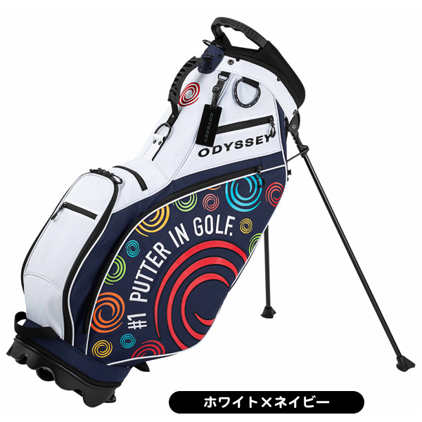 ゴルフ　オデッセイ　9インチ　キャディバッグ　N1217 オデッセイ キャディバッグ スタンド型 9型 2025年モデル