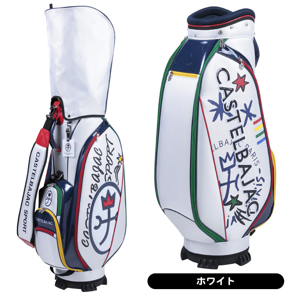 CASTELBAJAC KAMON キャディバッグとヘッドカバーのセット CASTELBAJAC KAMON キャディバッグとヘッドカバーのセット