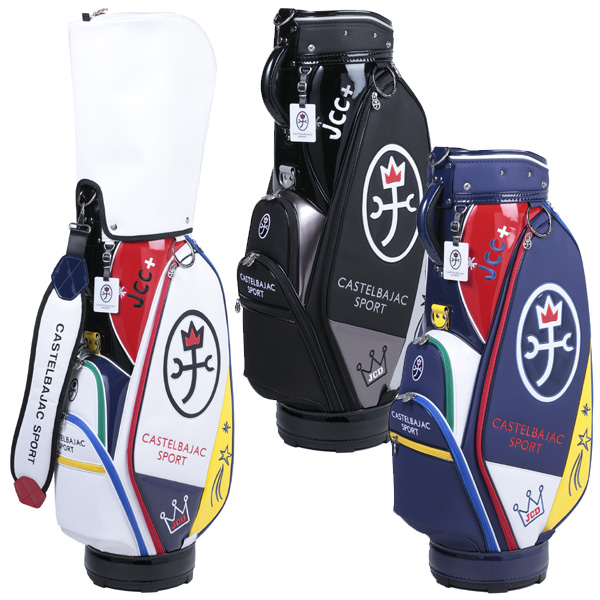 希少◯CASTELBAJAC◯フランス●定価41,800円ゴルフ お値打価格 カステルバジャック キャディバッグ CBC038 メンズ カート型 9型 2026