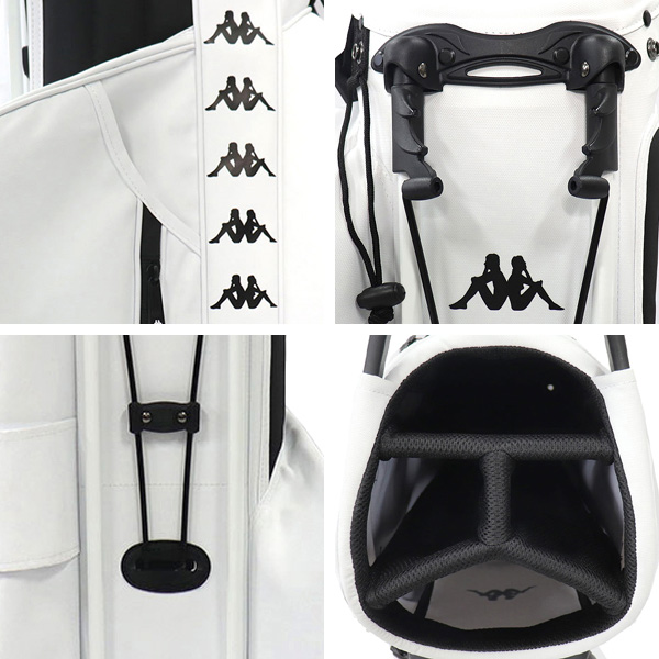 メンズ カッパ 2025 KP-CB0002 スタンド キャディバッグ 男性用 メンズ カッパ 2025 KP-CB0002 スタンド キャディバッグ 男性用