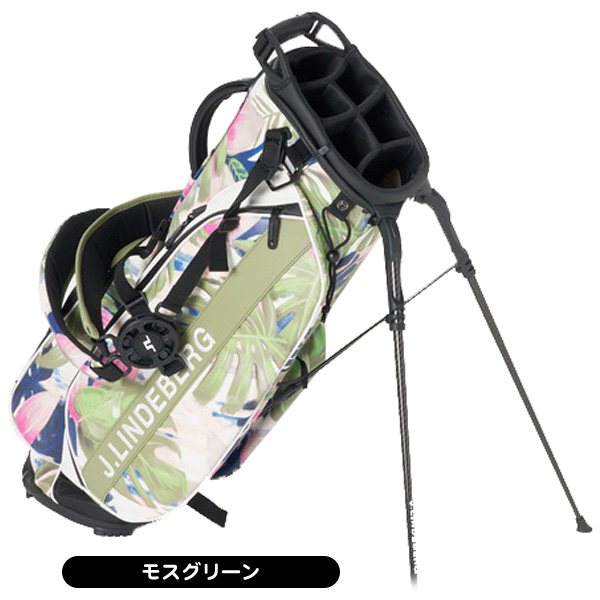 【新品】Jリンドバーグ 073-11401 スタンドバッグ サックス J.LINDEBERG Golf Carry Stand Bag 9 x 47in 073-11401 Graphic