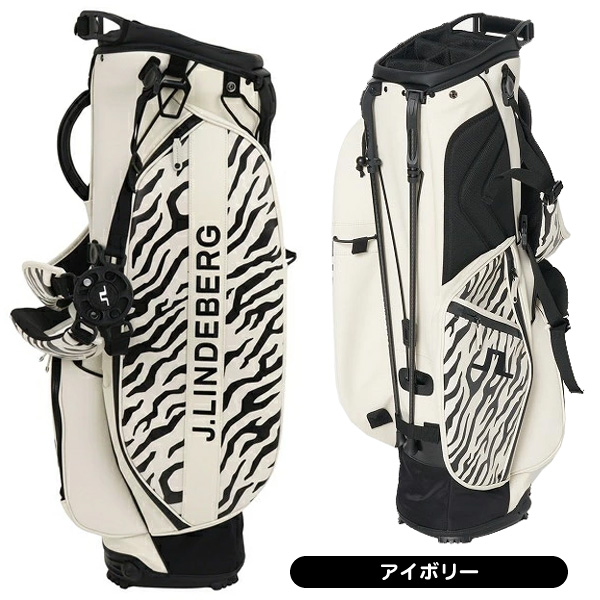 J.LINDEBERG グレー キャディバッグ　スタンドバッグ J.LINDEBERG グレー キャディバッグスタンドバッグ