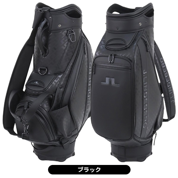 J.リンドバーグ 2025 073-13203 スタッフ プリント キャディバッグ