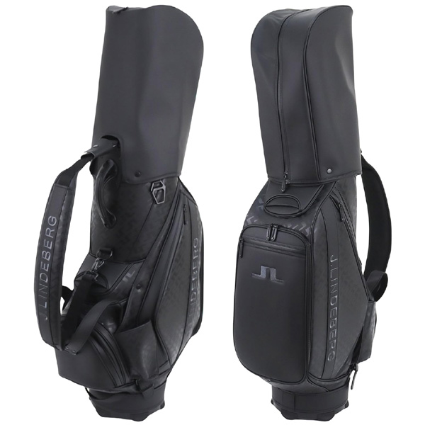 J.リンドバーグ 2025 073-13203 スタッフ プリント キャディバッグ