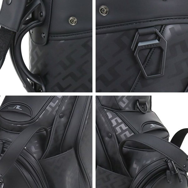 メンズ J.リンドバーグ 2025 073-13203 スタッフ プリント キャディ