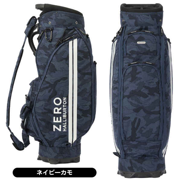 ゼロハリバートン　コーデュラシリーズ　ネイビーカモキャディーバック ゼロハリバートンコーデュラシリーズネイビーカモ キャディバッグ 9型