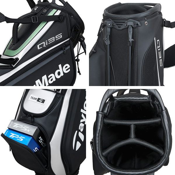 メンズ テーラーメイド 2025 ツアー UN724 スタンド キャディバッグ