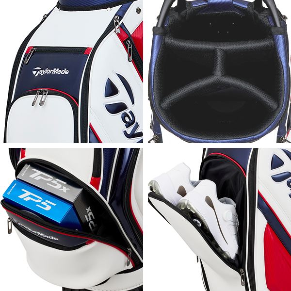 メンズ テーラーメイド 2025 オーステック UN725 キャディバッグ 男性