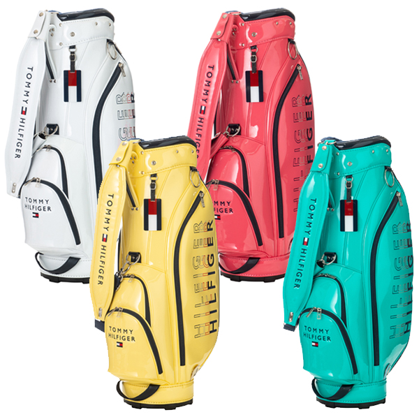トミーヒルフィガー 2022 エナメル THMG2SC6 9型 キャディバッグ