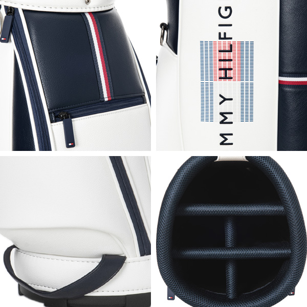 トミーヒルフィガー THMG4FC7 フラッグ キャディバッグ レディース