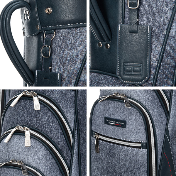 トミーヒルフィガー 2025 THMG5SC1 シグネチャーワッペン キャディ