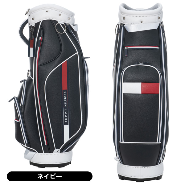 トミー ヒルフィガー キャディバッグ   ユニセックス トミーヒルフィガー 2025 THMG5SC4 フラッグロゴ