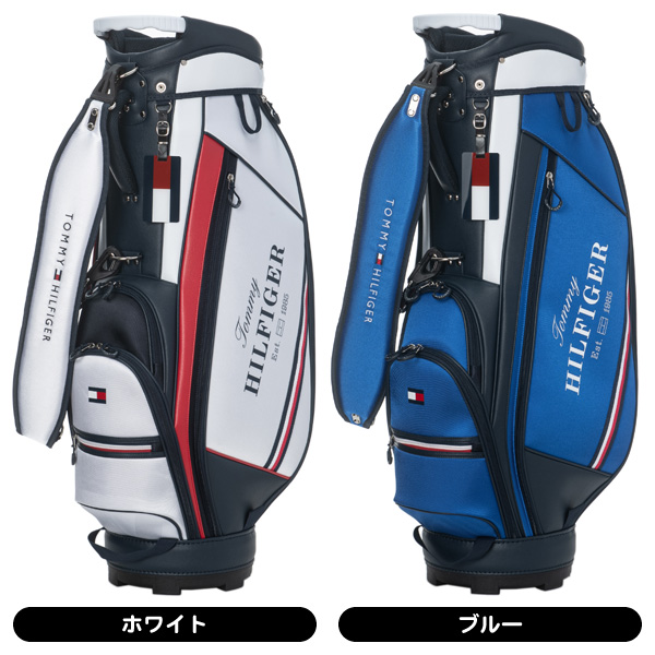 トミーヒルフィガー ゴルフ スタンド キャディバッグ トミーヒルフィガーゴルフ]スタンドキャディバッグ FACE