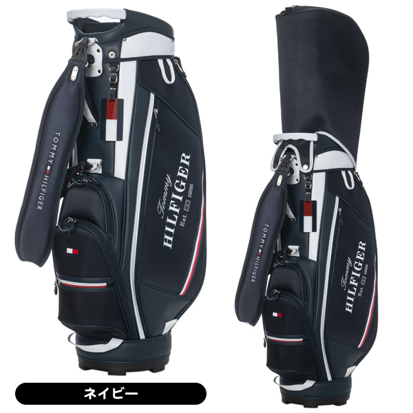 TOMY トミー　キャディーバッグ　ゴルフ 新品】トミーヒルフィガー／キャディバッグ トミーヒルフィガー