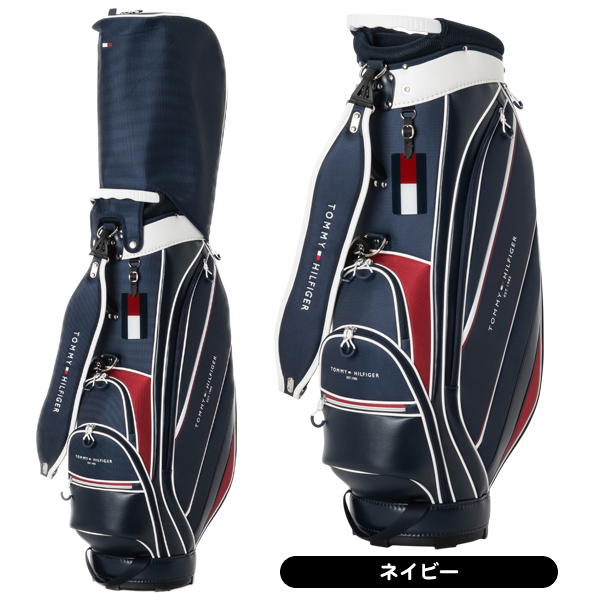 トミーヒルフィガー キャディバッグ THMG5FC4 エッセンシャル カート型