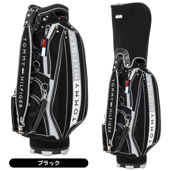 【美品】トミーヒルフィガー キャディバッグ 9型 カート TOMMY HILFIGER（トミー・ヒルフィガー） (期間限定) トミー