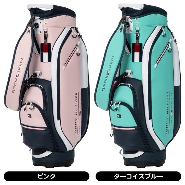   キャディバッグ thmg6sc6 ターコイズブルー トミーヒルフィガー キャディバッグ THMG6SC6 メンズ レディース