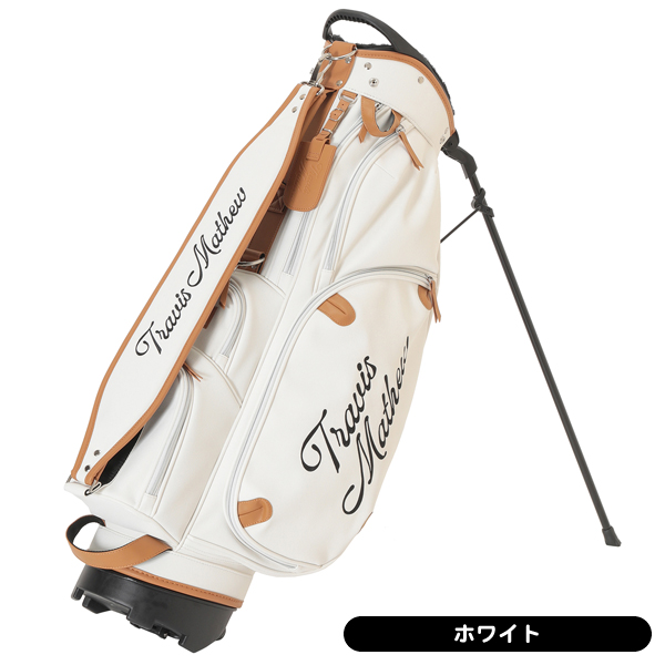 トラヴィスマシュー 2025 キャンバス スタンド キャディバッグ トラヴィスマシュー 2025 7AL903 キャンバス スタンド キャディバッグ