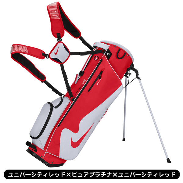 【未使用・美品】NIKE キャディバッグ ピンク 5分割 撥水生地 女性に人気 未使用・美品】NIKE キャディバッグ ピンク 5分割 撥水生地 女性