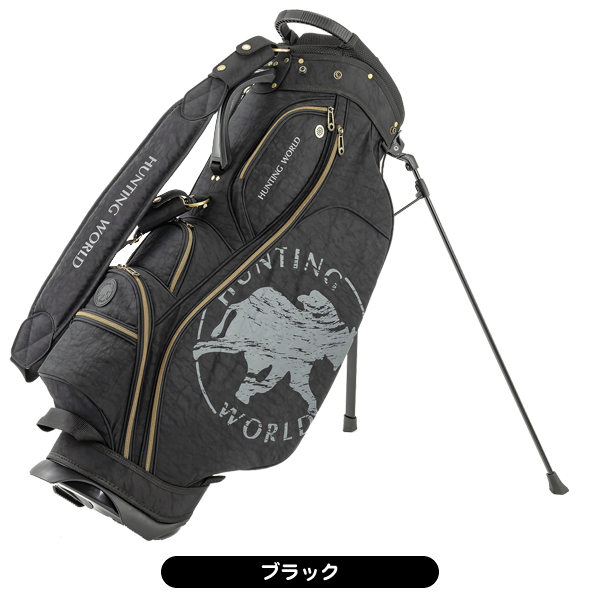 ハンティングワールド スタンドキャディーバックHW-008 メンズ ハンティングワールド HW-008 スタンドキャディバッグ