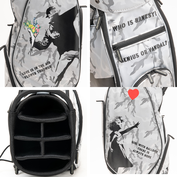 バンクシー キャディバッグ BACB-04 カート型 9型 2025年モデル