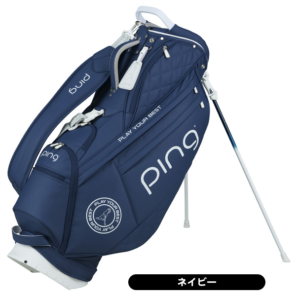 ピン 2023 CB-L2303 ソフトPU 8.5型 スタンドキャディバッグ