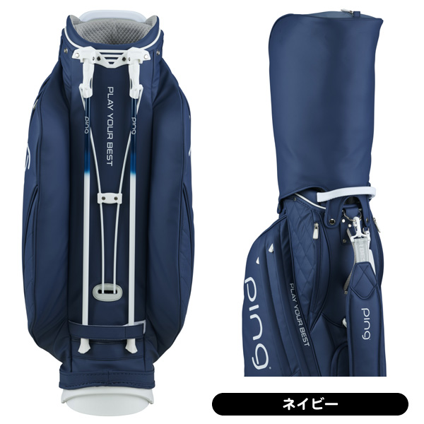 ピン 2023 CB-L2303 ソフトPU 8.5型 スタンドキャディバッグ