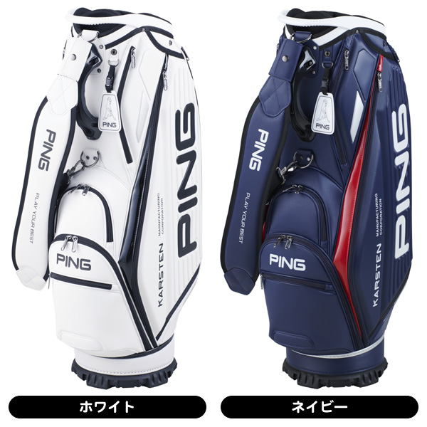 メンズ ピン 2024 CB-P2401 オーセンティックワン キャディバッグ 男性