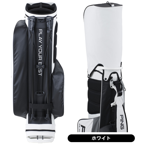 メンズ ピン 2024 CB-P2405 ライト スタンド キャディバッグ 男性用