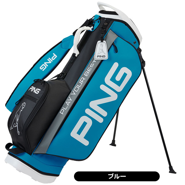 新品 PING ピン スタンド キャディバッグ ホワイト CB-P2405 PING ピン ライトスタンド キャディバッグ CB-P2405 : GREENFIL