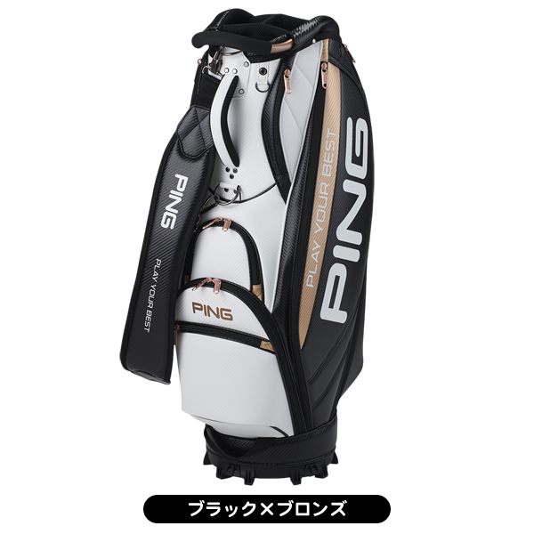 ピン キャディバッグ CB-U2502 メンズ レディース ソフトPU カート型
