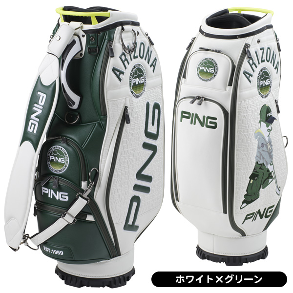 ピン 2025 CB-N2502 Mr.PING ストリートカジュアル キャディバッグ