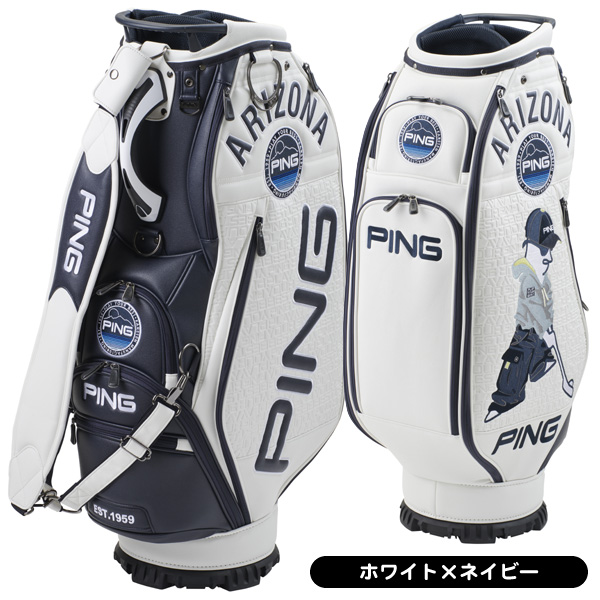 ピン 2025 CB-N2502 Mr.PING ストリートカジュアル キャディバッグ