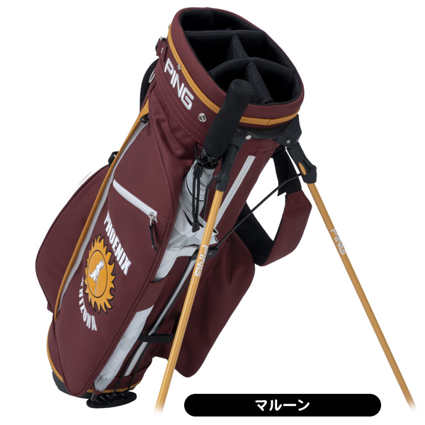 ピン キャディバッグ CB-N2603 レトロ スタンド型 9型 2026年モデル