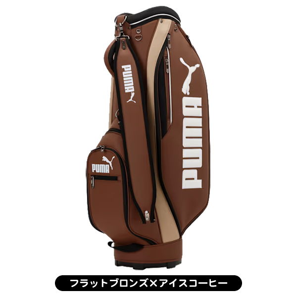 PUMA プーマ キャディバッグ レッド フード付き PUMA プーマ キャディバッグ レッド フード付き