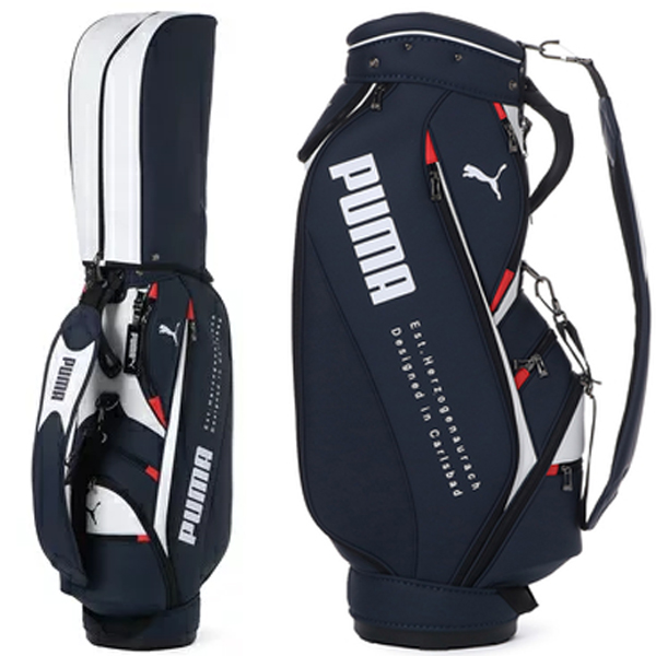 ゴルフ　PUMA プーマ　キャディバッグ レディース　未使用品 PUMA（プーマ） 2022 ベーシック 867976 キャディバッグ : ゴルフ